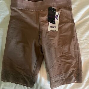 Dianita Faja Women's Tan Comfort-Fit Shorts